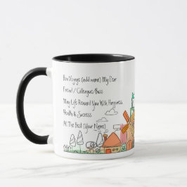 Caneca Viagem Personalizada Mudando de Canais Locais