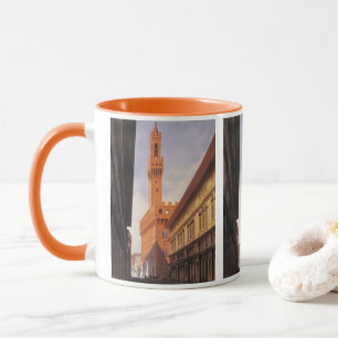Caneca Viagens vintage, Palazzo Vecchio, Florença, Itália
