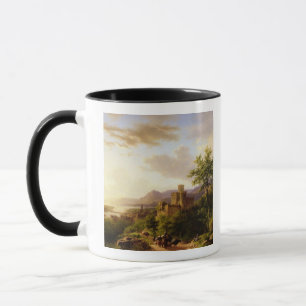 Caneca Viajantes em um trajeto em um Lan extensivo de