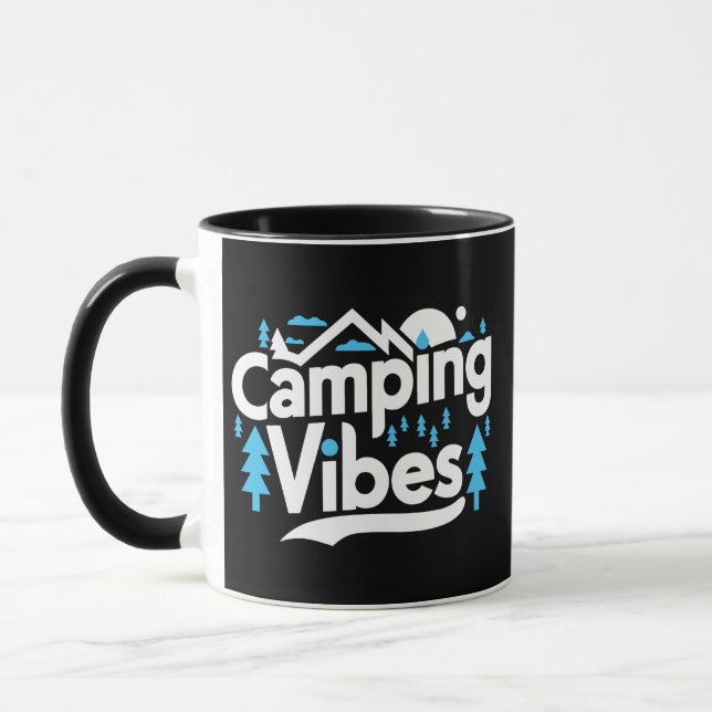 Caneca Vibes de acampamento (Esquerda)