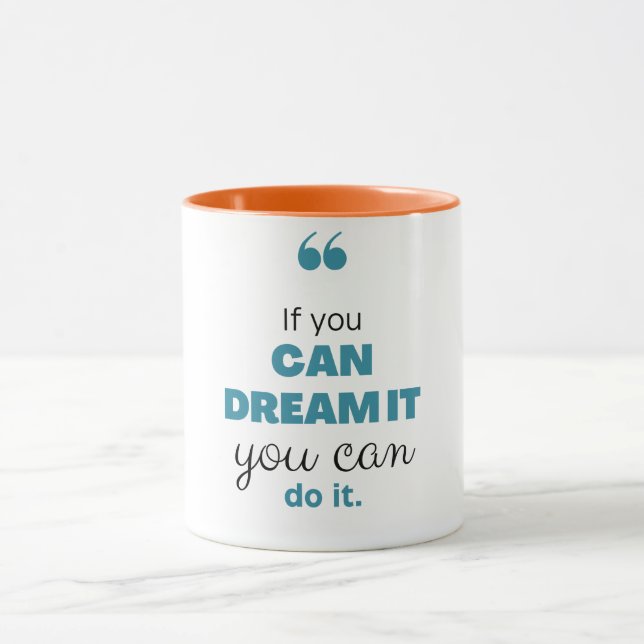 Caneca "Vibes incríveis: inspiração qoute Mug (Centro)