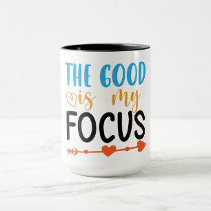 Caneca Vibes Positivas Citação Motivacional