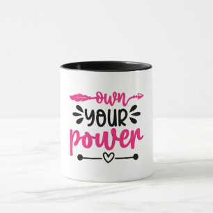 Caneca Vibes Positivas Citação Motivacional