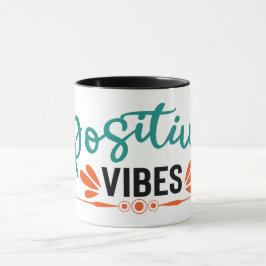 Caneca Vibes Positivas | Citação Motivacional