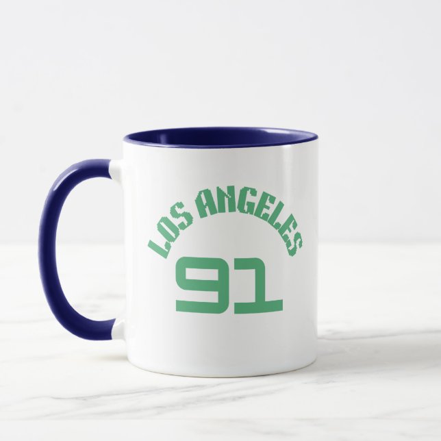 Caneca Vibração da Cidade de Los Angeles | Estilo de Café (Esquerda)