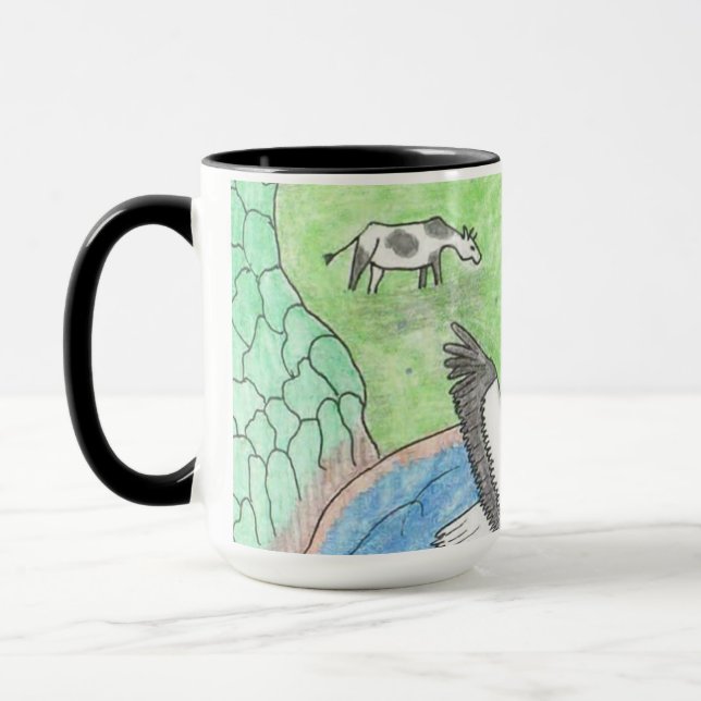 Caneca Vibrações da Aldeia (Esquerda)