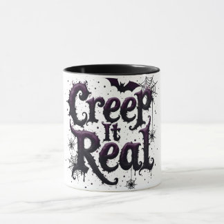 Caneca Vibrações de Halloween - Edgy Creep It Real