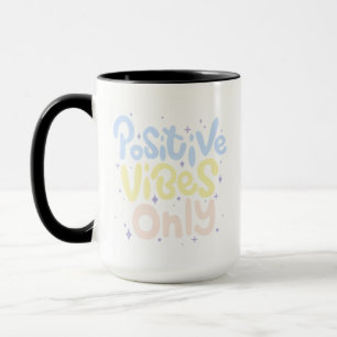 Caneca Vibrações Positivas Apenas