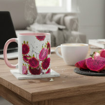 Vibrante Dragon Fruit Splash Duas Cores