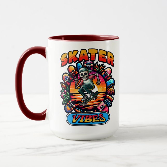 CANECA VÍBULOS DE SKATER! (Esquerda)