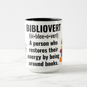 Caneca Viciado em Livro Bibliovert Mug