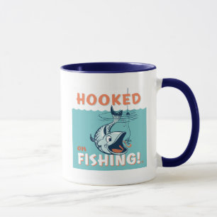 Caneca Viciado em Pesca