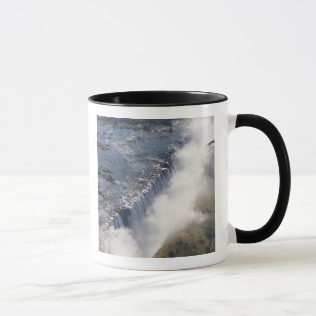 Caneca Victoria Falls, Rio Zambesi, Zâmbia - (Direita)