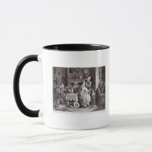 Caneca Vida alta abaixo das escadas