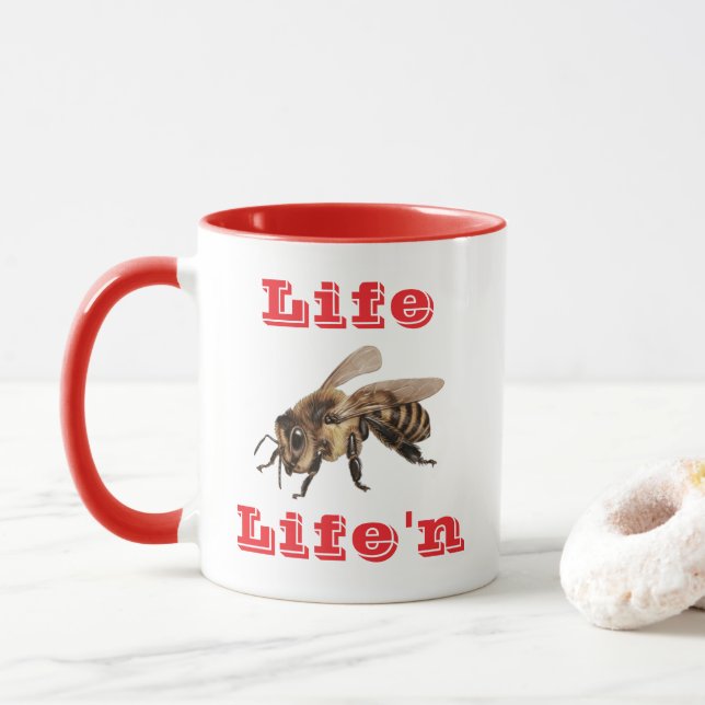 Caneca "Vida B Vida"n" (Com Donut)