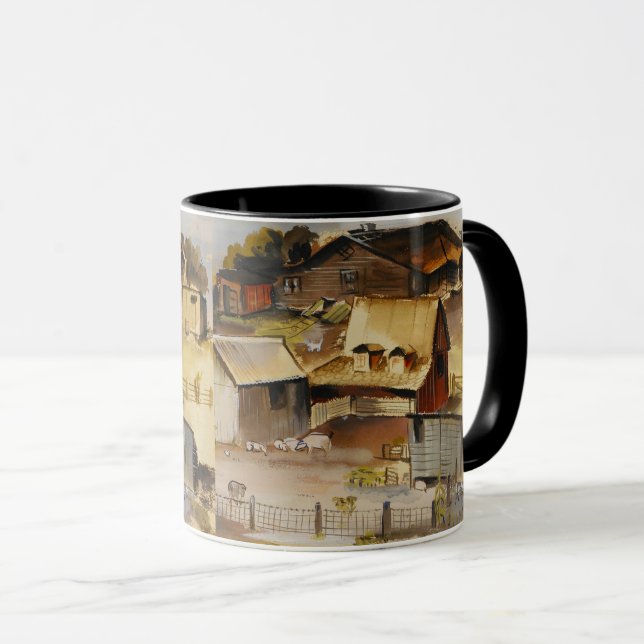 Caneca Vida de Fazenda em Iowa Ruth Ziegler  (Frente Esquerda)