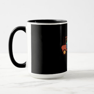 Caneca Vida Divertida na Fazenda Design