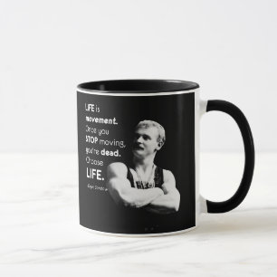 Caneca Vida - Eugen Sandow Bodybuilding Motivational