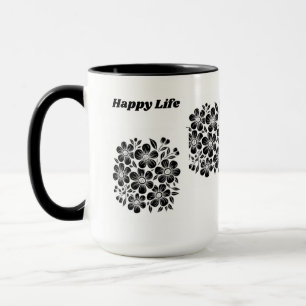 Caneca Vida Feliz