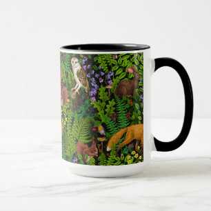 Caneca Vida na floresta
