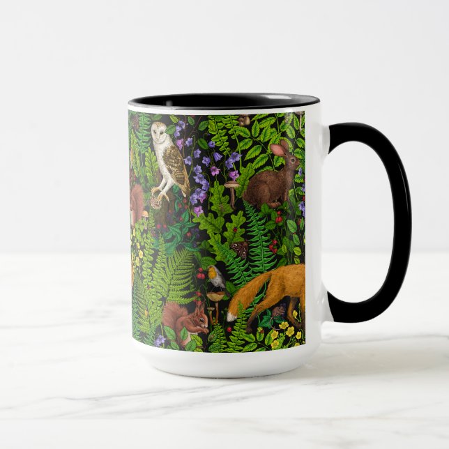 Caneca Vida na floresta (Direita)