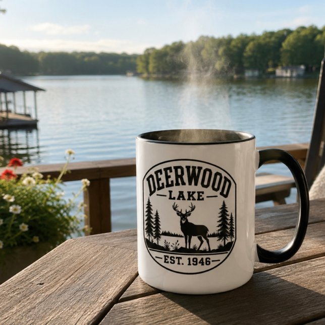 Caneca Vida no Lago Deerwood 1946 (Criador carregado)