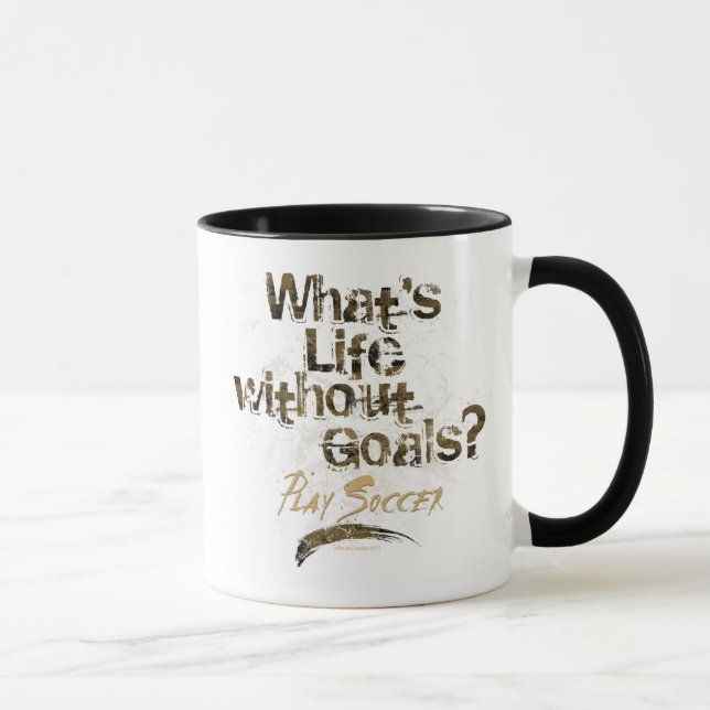 Caneca Vida sem objetivos (futebol) (Direita)
