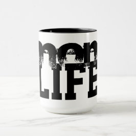 Caneca Vida útil e divertida da MOM |
