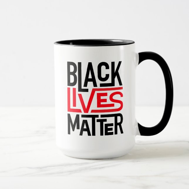 Caneca Vidas Negras Importam| Igualdade de direitos (Direita)