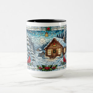 Caneca Vidro Arrependido, Olho Inverno Natal