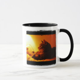 Caneca Vidro de vinho do Indigo