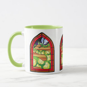 Caneca Vidro Em Quetzalcoatl