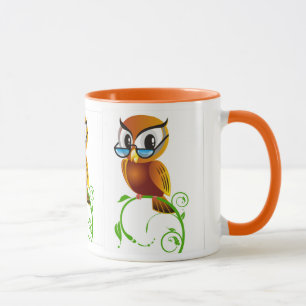 Caneca Vidros sábios de w da coruja