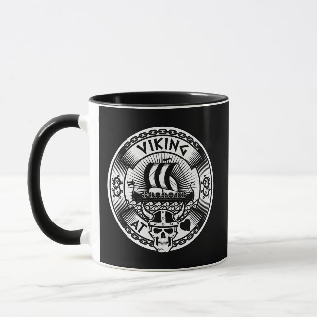 Caneca Viking no coração (Esquerda)