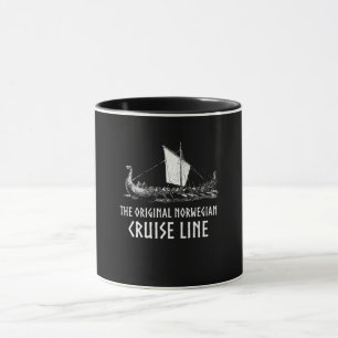 Caneca Viking Ship Cruise Line Odin E Valhalla