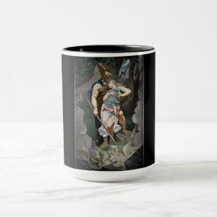 CANECA VIKING THEMING WEDDING ANNIVERSARY