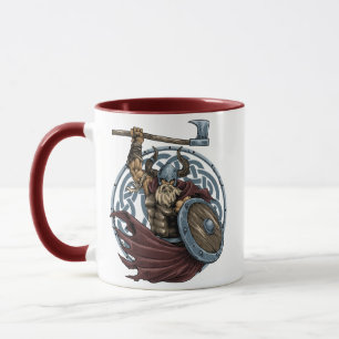 Caneca Viking Valhalla Warrior
