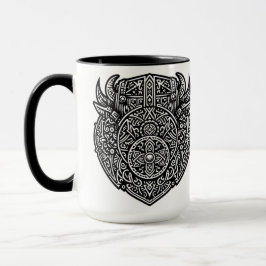 Caneca Viking Warrior Shield