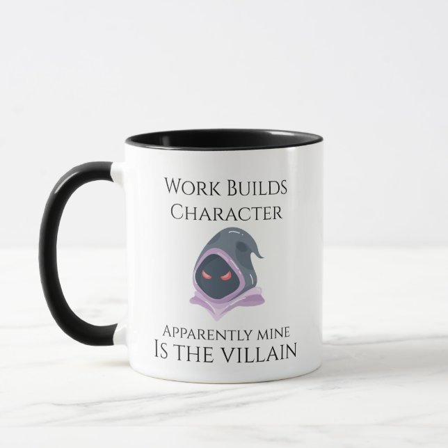 Caneca Vilã Constrói Caráter (Esquerda)