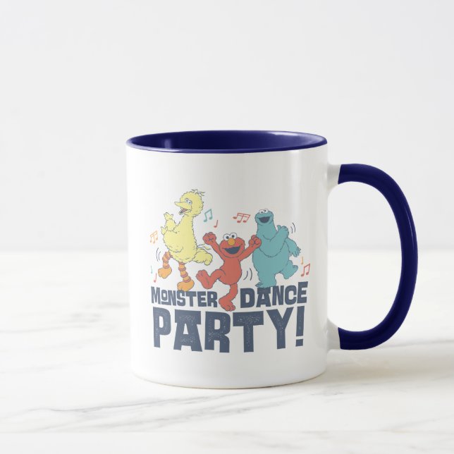 Caneca Vila Sésamo | Festa de Dança dos Monstros (Direita)
