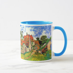 Caneca Village Street Auvers Van Gogh Fine Art