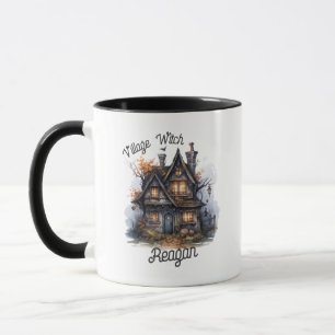 Caneca Village Witch Cute Halloween Mug