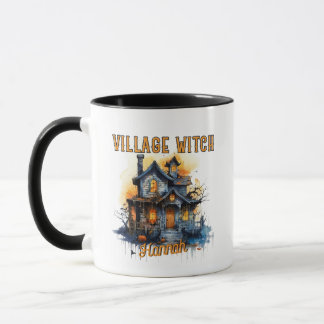 Caneca Village Witch Spooky Huneen Mug
