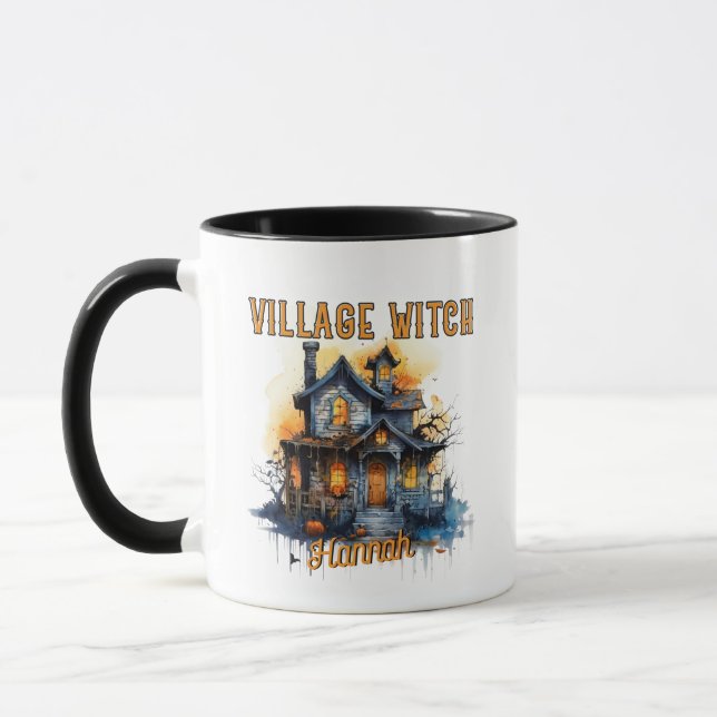 Caneca Village Witch Spooky Huneen Mug (Esquerda)