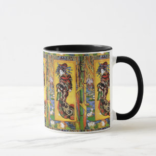 Caneca Vincent Van Gogh - A Cortesã - Geisha Japonesa