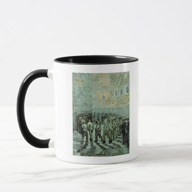 Caneca Vincent van Gogh | a jarda do exercício (Esquerda)