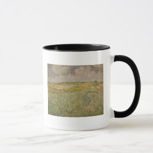 Caneca Vincent van Gogh   a planície em Auvers, 1890