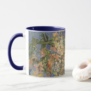 Caneca Vincent van Gogh - Blossoming Chestnut Branches