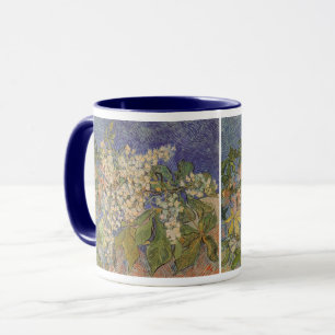 Caneca Vincent van Gogh - Blossoming Chestnut Branches