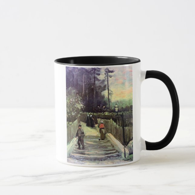 Caneca Vincent Van Gogh - Caminho Íngreme em Montmartre (Direita)